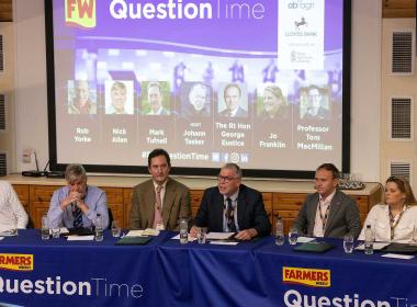 Farmers Weekly question time panel members