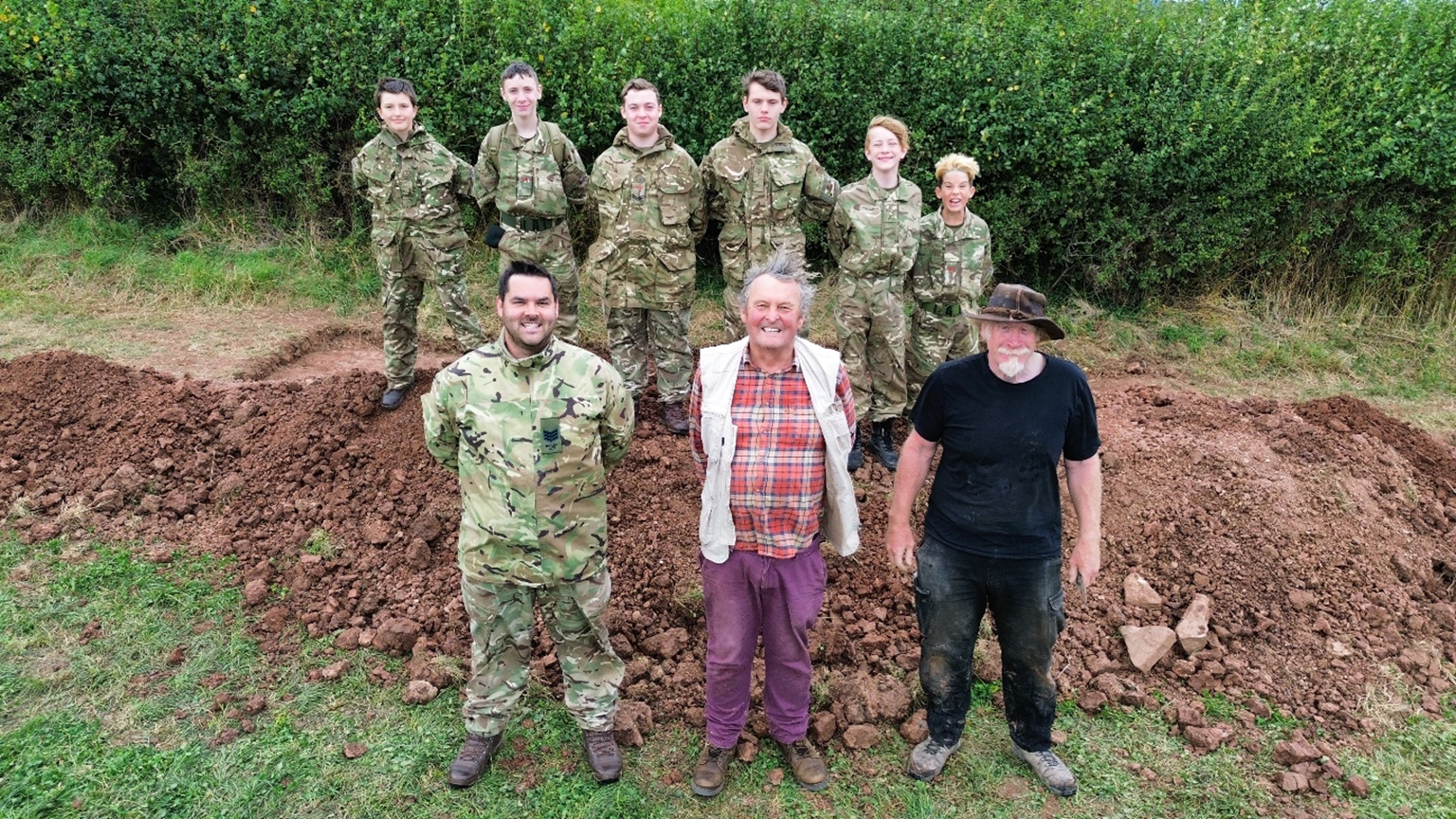 Cadets help RAU archaeologist