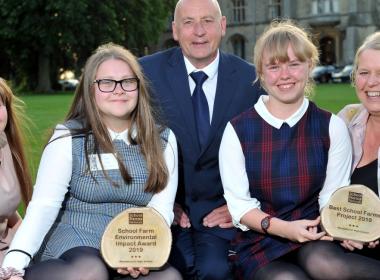 School Farms Network students with awards