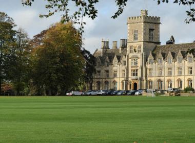 Front of the university