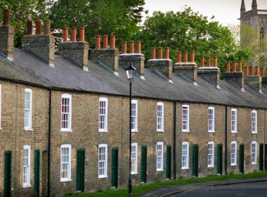 Row of terraced houses