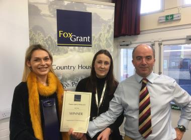 Isobel Green, BSc Real Estate student at RAU, winner of Fox Grant prize 2018