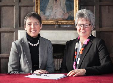 Prof Joanne Price and Diana Walton